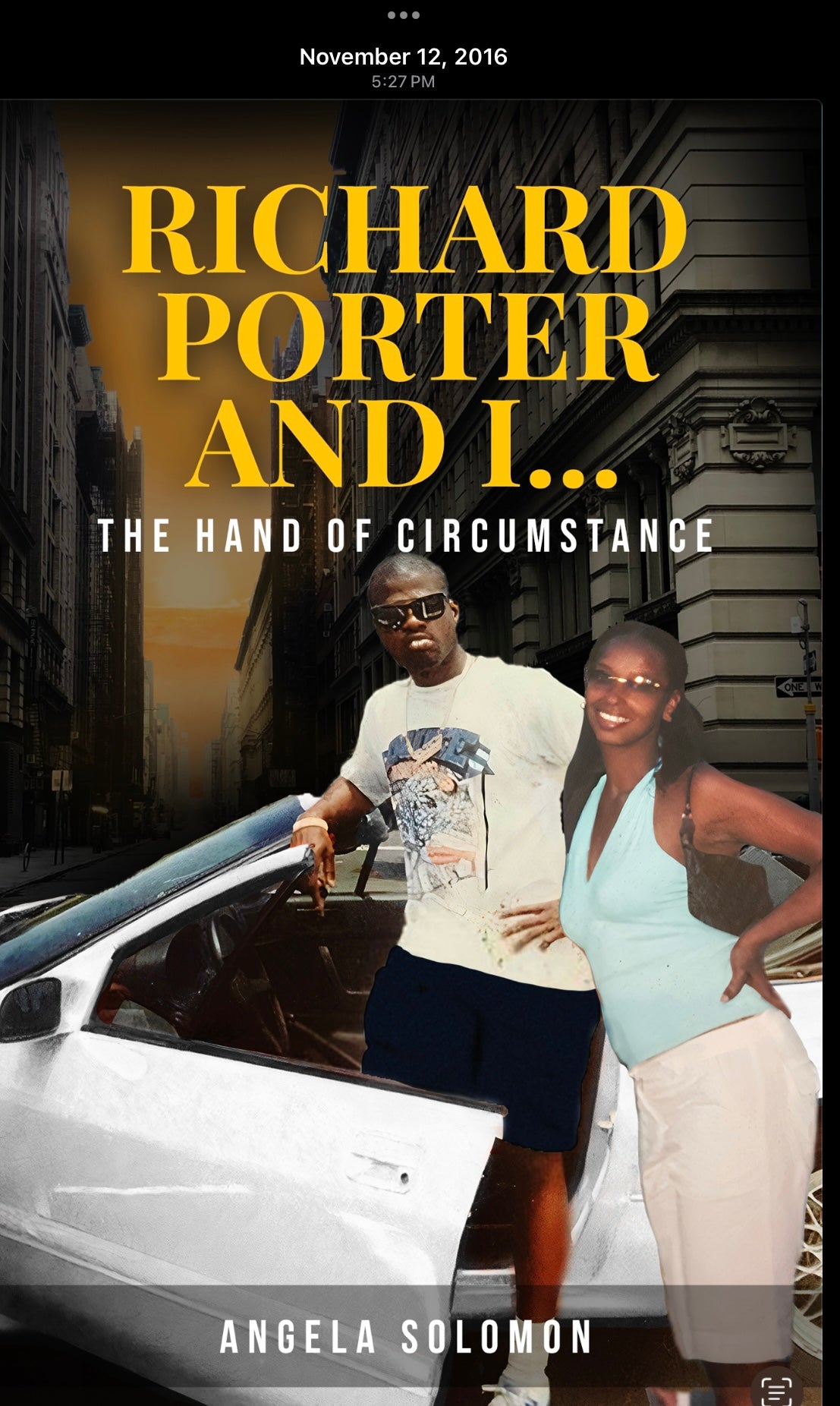 Richard Porter and I, The Hand of Circumstance